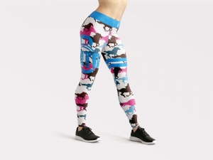 Colorful Horses Tights