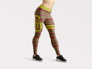 Tribal Texture Tights